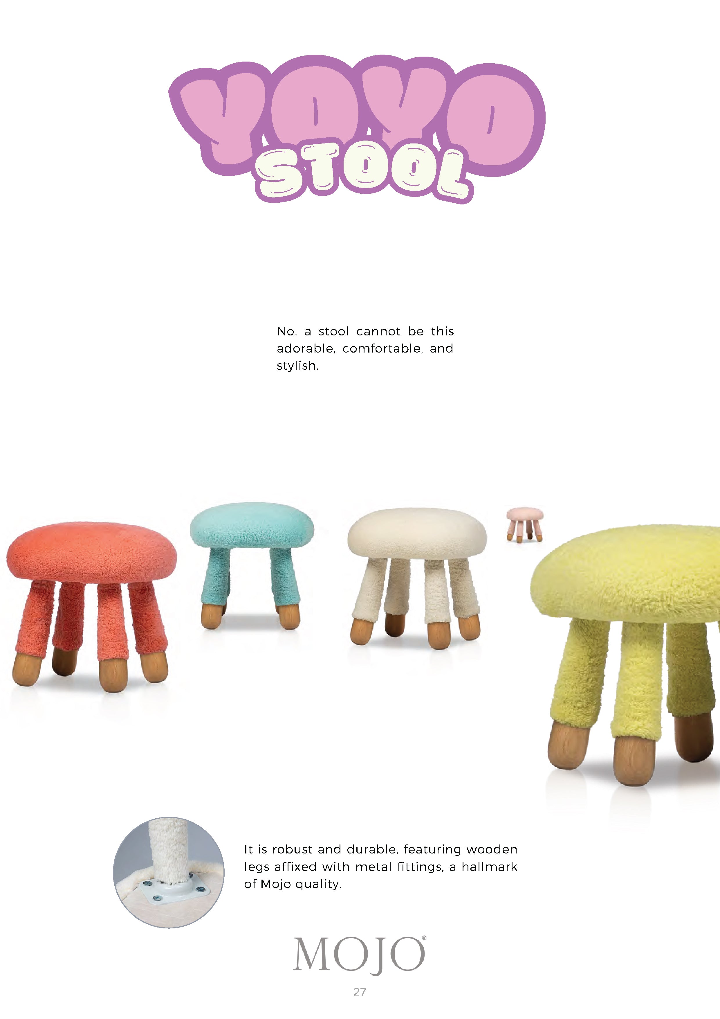 Yoyo - Детски столове с меко покритие