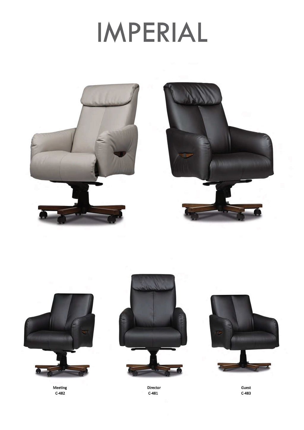 IMPERIAL CEO – office chair for people with character and authority