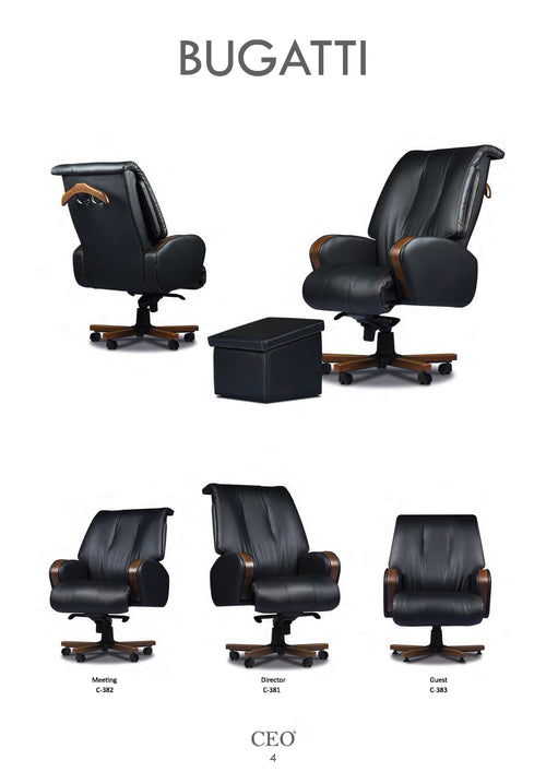 CEO Bugatti – Luxuriöse Chefsessel