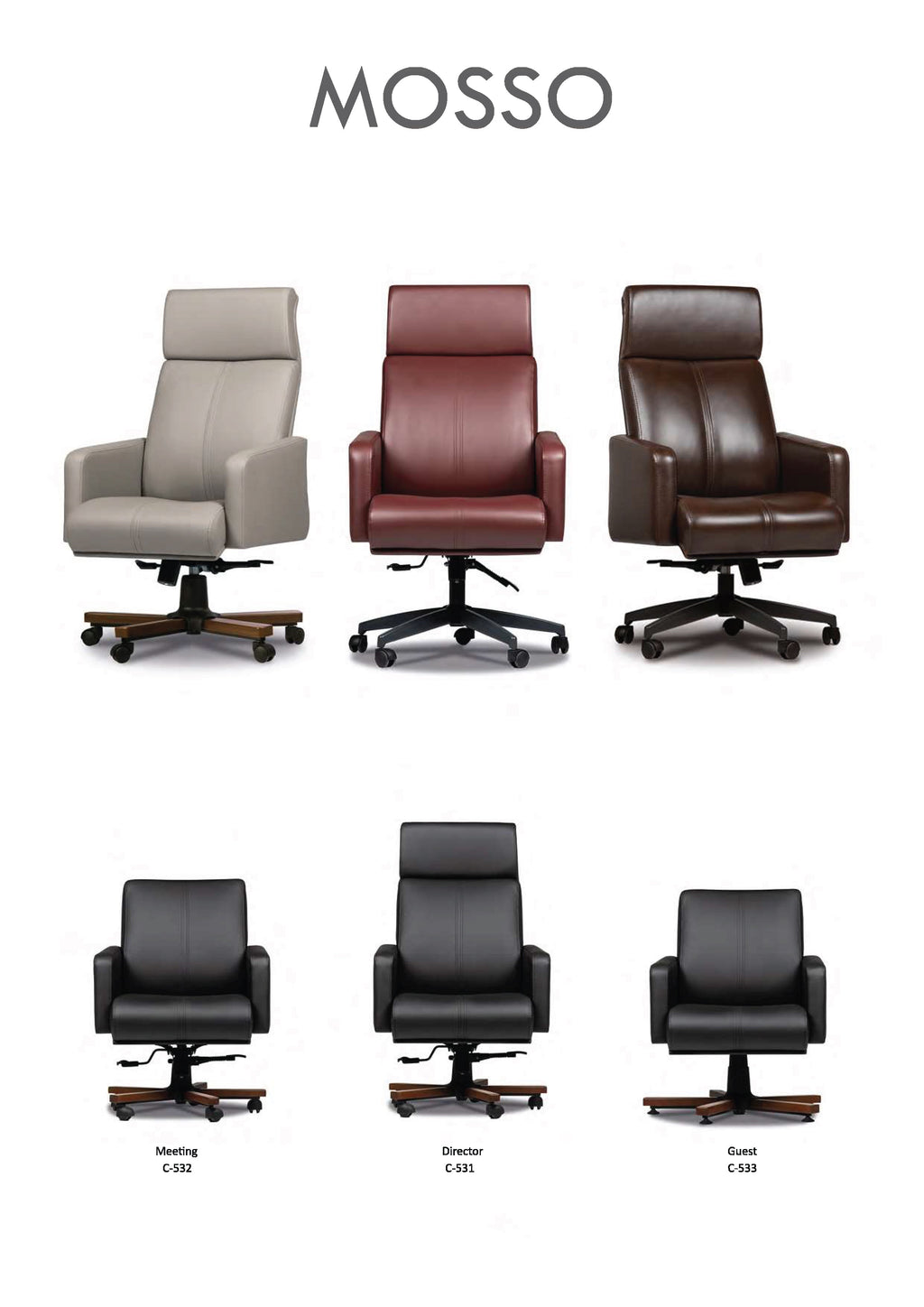 MOSSO CEO – Luxus-Bürostuhl Great Pleasure