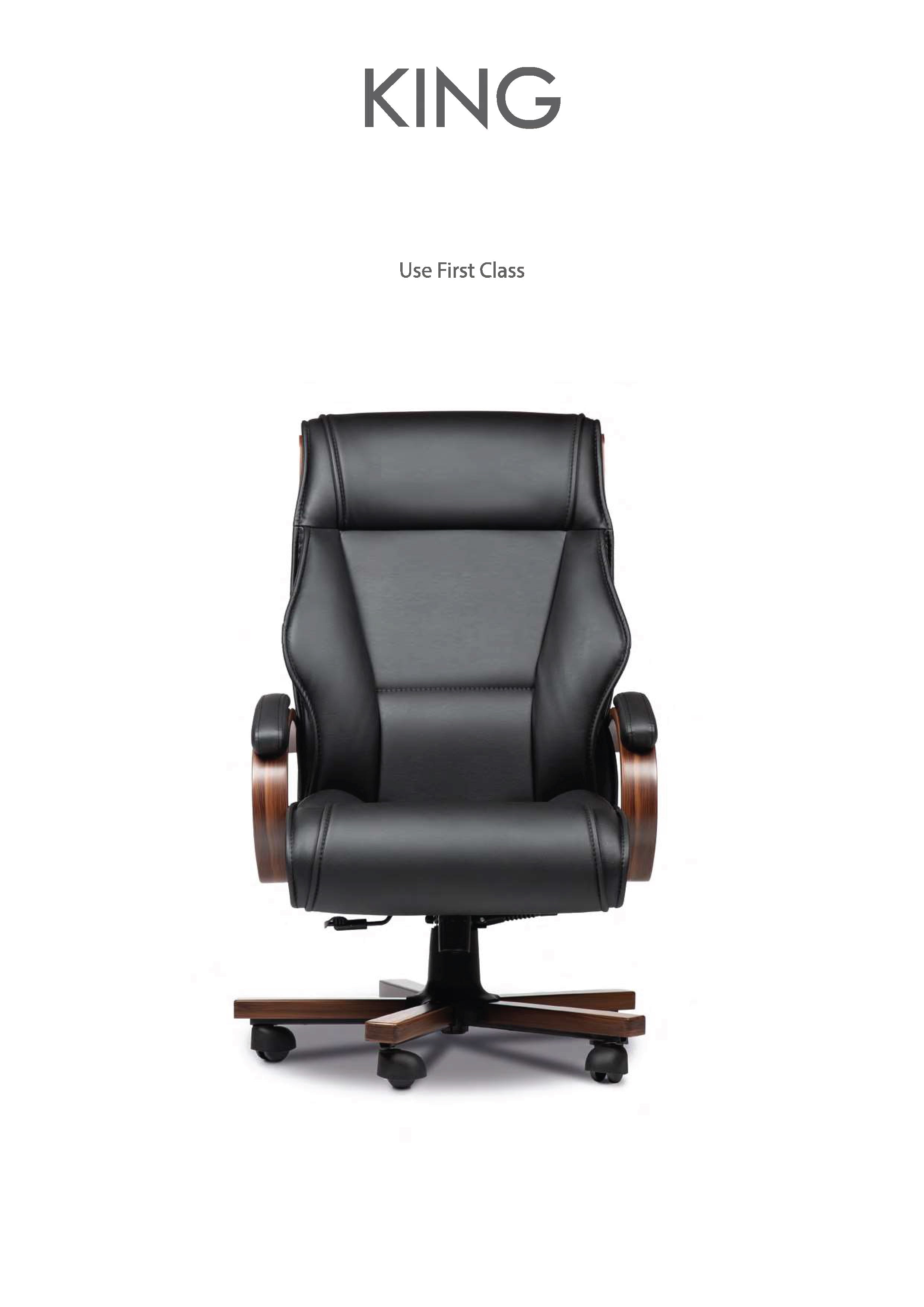 KING CEO - Величествен луксозен офис стол