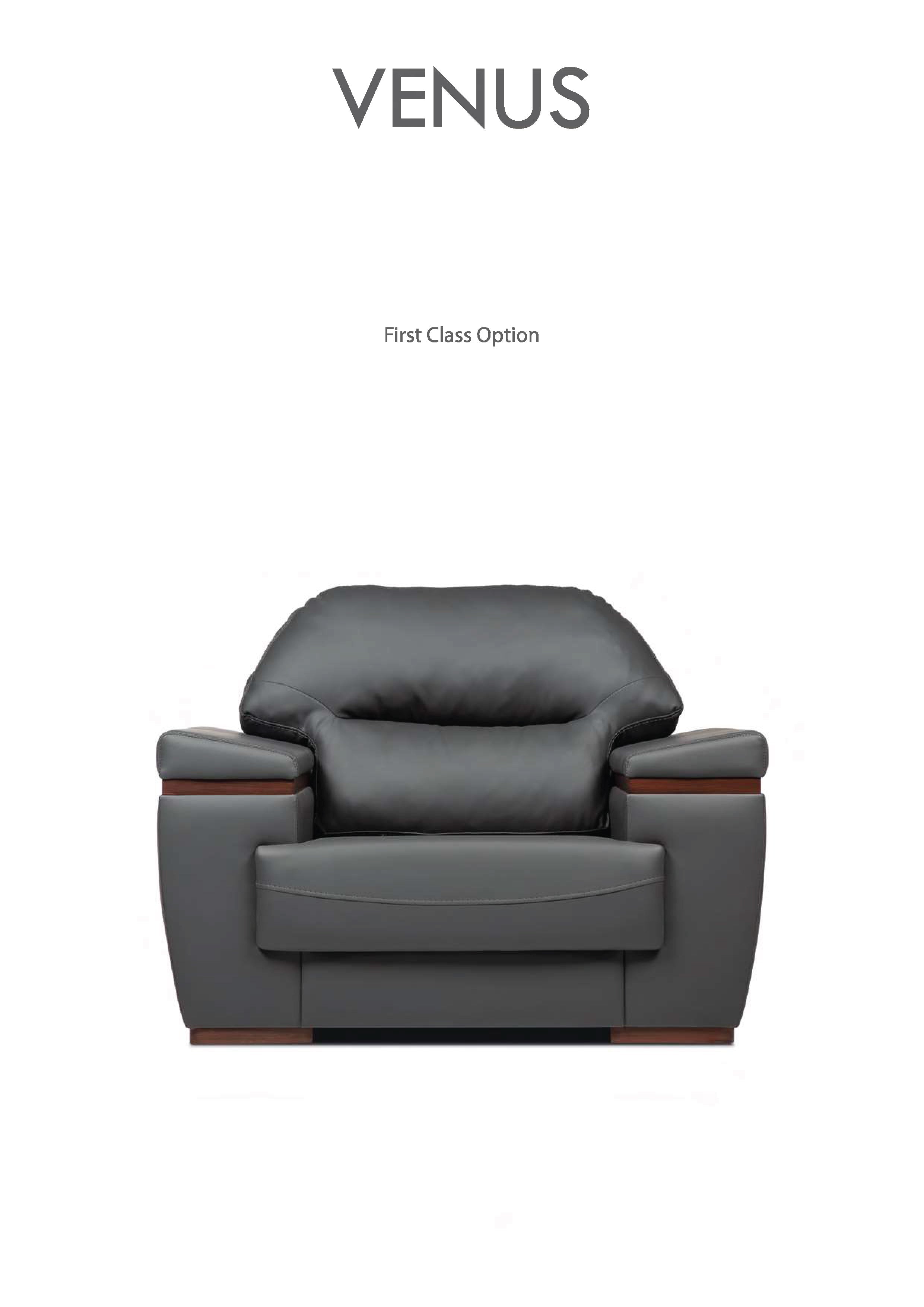 VENUS CEO - Луксозен диван First Class Option със Secret Table System