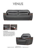 VENUS CEO - Луксозен диван First Class Option със Secret Table System