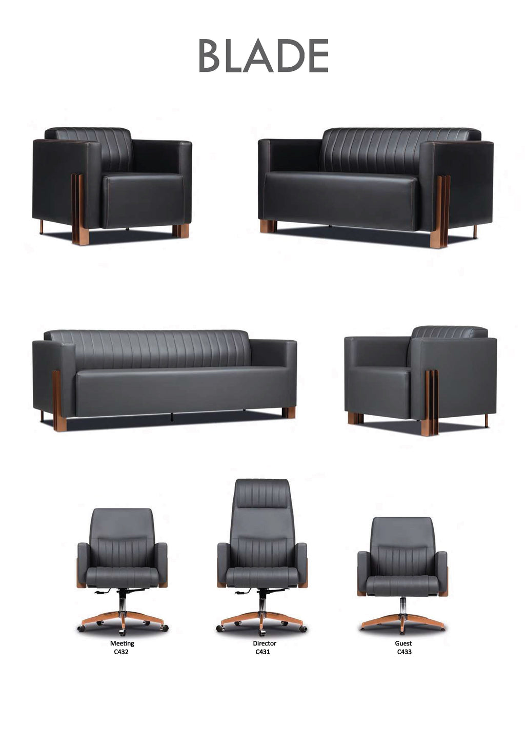 BLADE CEO - Луксозен диван Sharpen More