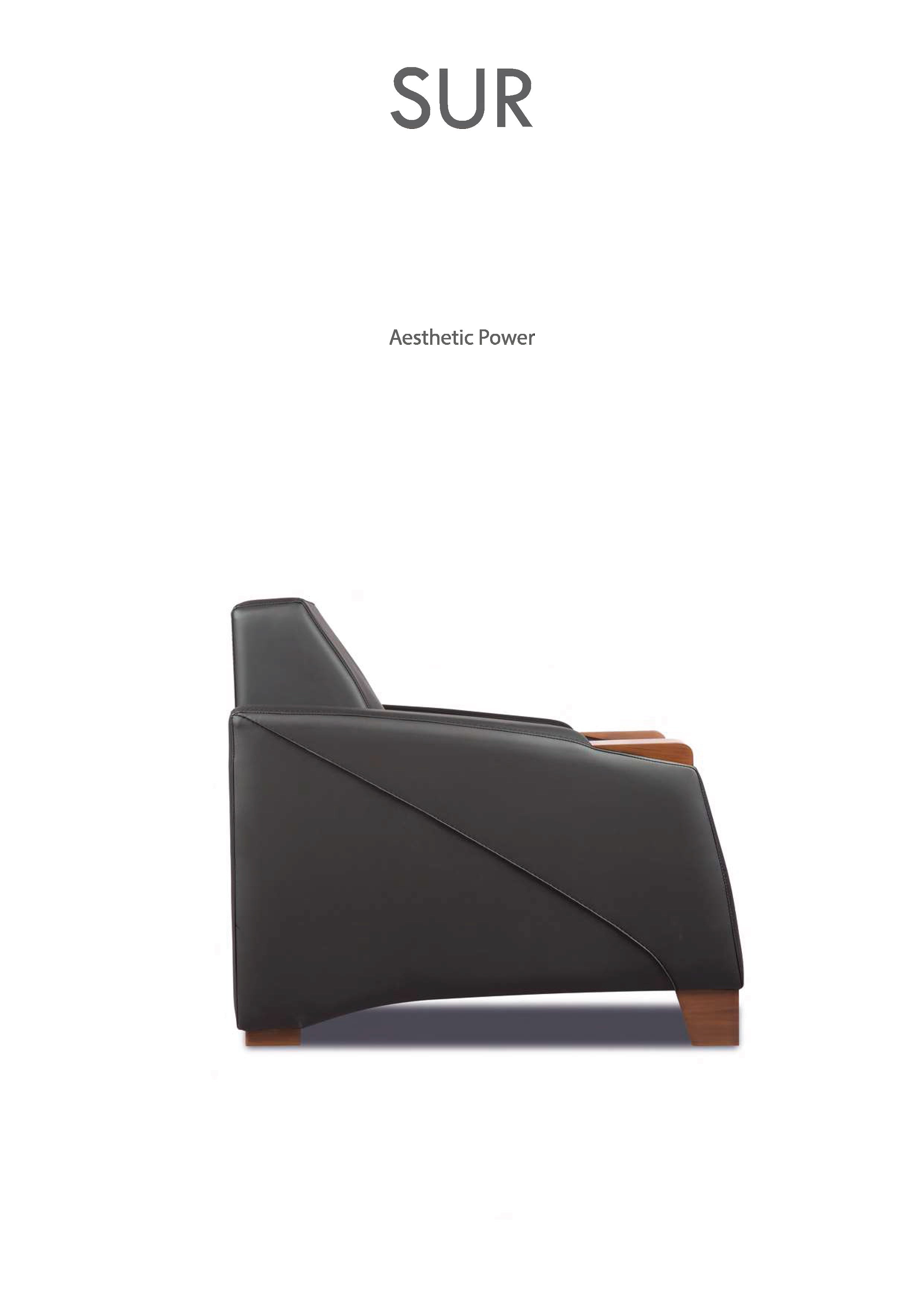 SUR CEO - Луксозен диван Aesthetic Power с Armrest Table
