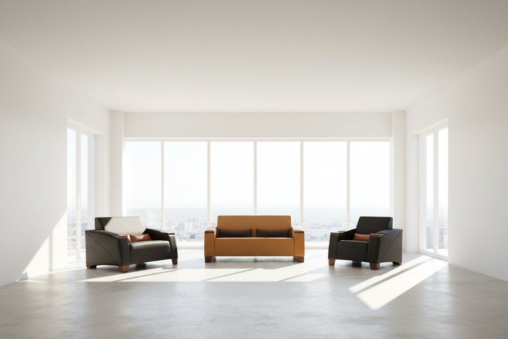 SUR CEO – Luxuriöses, ästhetisches Elektrosofa mit Armlehnentisch