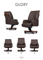 GLORY CEO - Луксозен офис стол с интегрирана закачалка