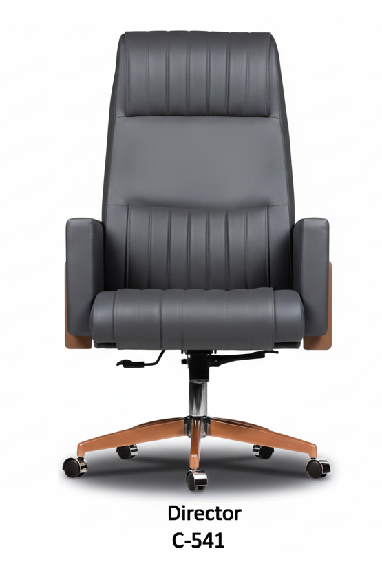 BLADE CEO - Луксозен офис стол с дървени акценти