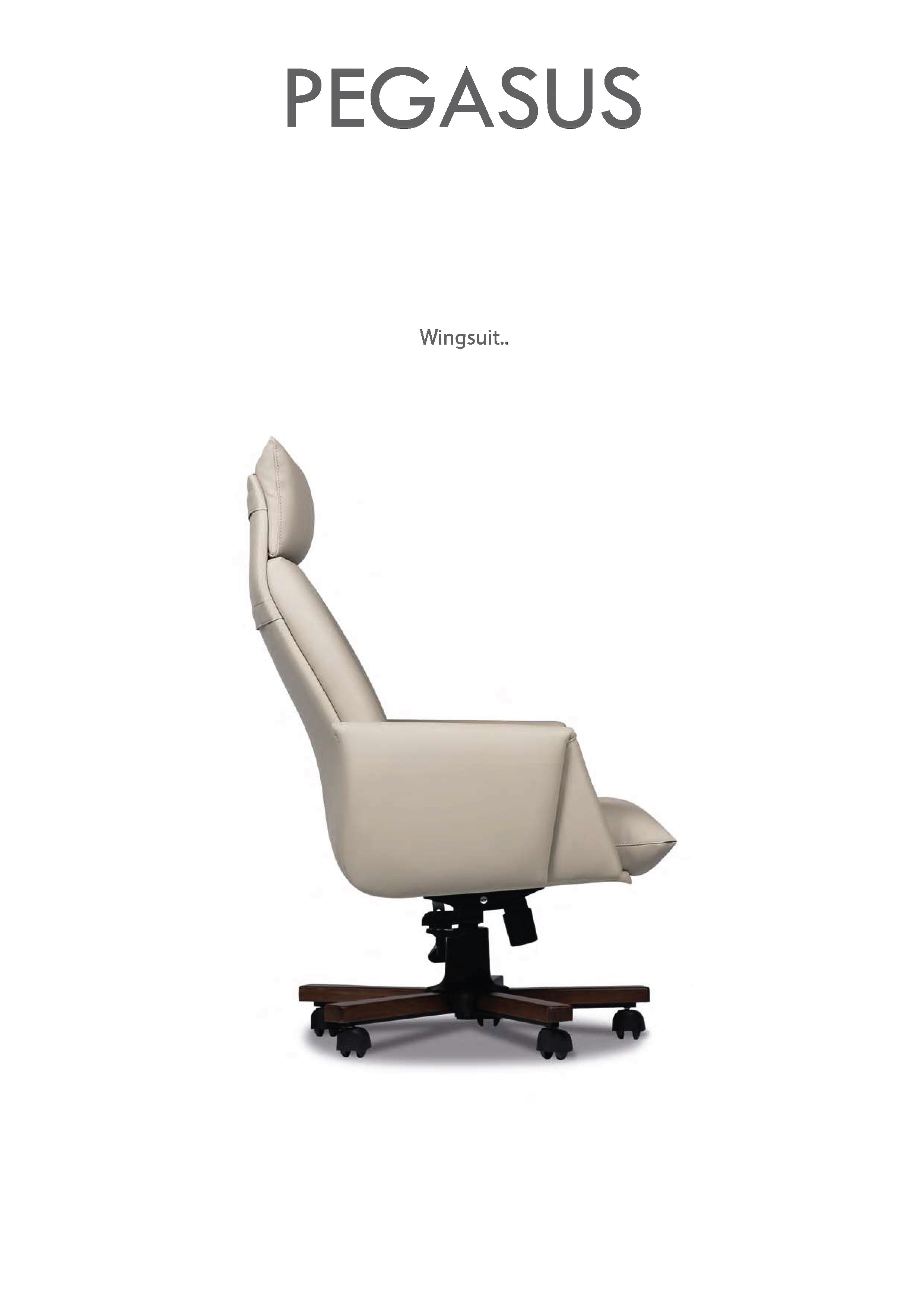 PEGASUS CEO - Wingsuit луксозен офис стол
