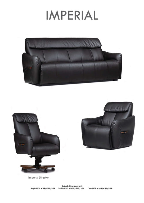 IMPERIAL CEO – divano relax di lusso, vista 2