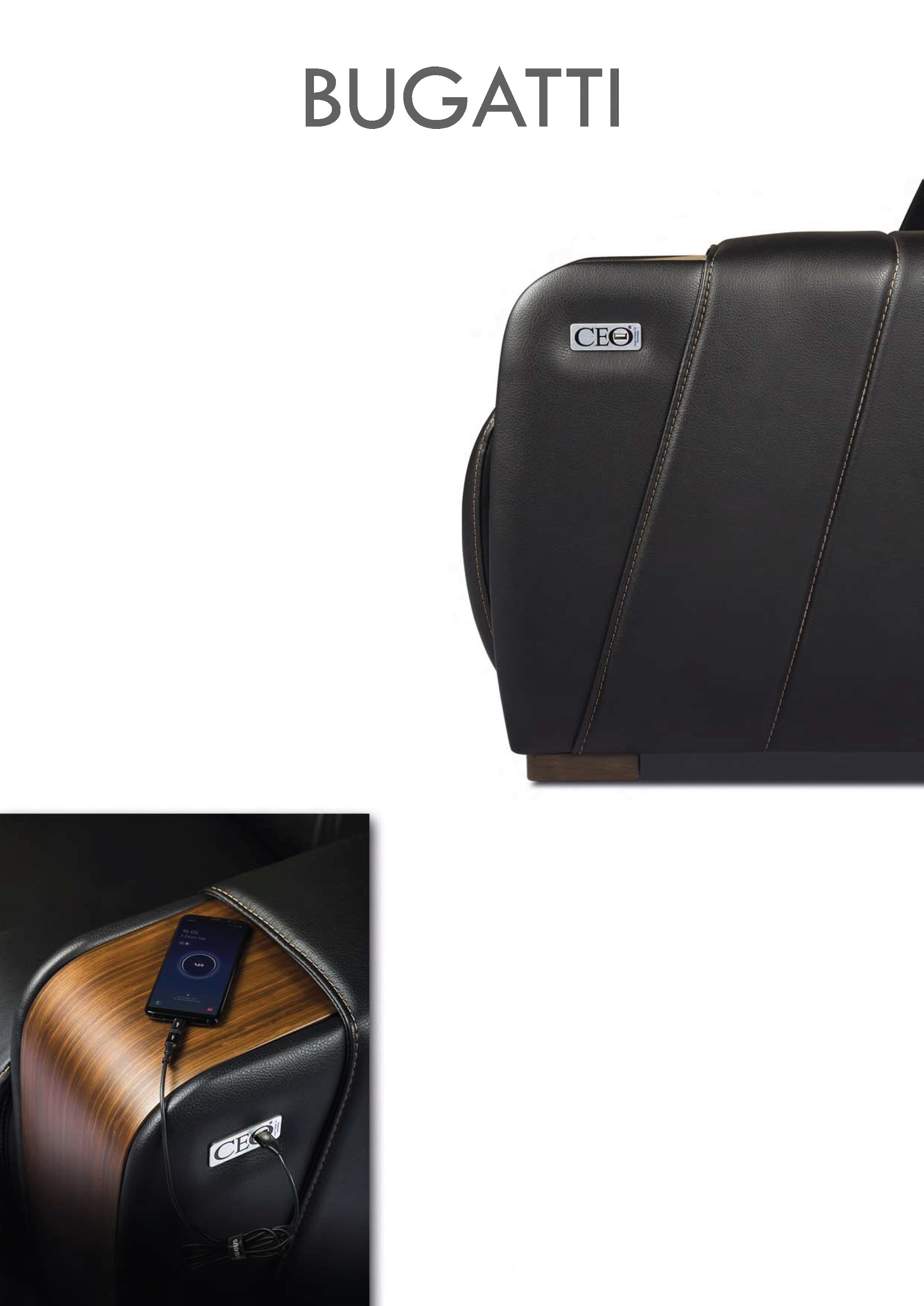 BUGATTI CEO - Луксозен релакс диван Speed of Comfort