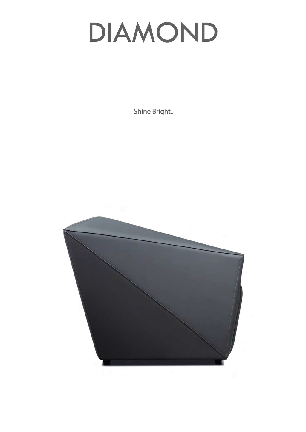 DIAMOND CEO – Luxussofa: Strahlend hell wie ein Diamant