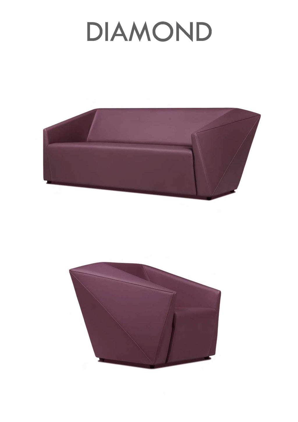 DIAMOND CEO – Luxussofa: Strahlend hell wie ein Diamant