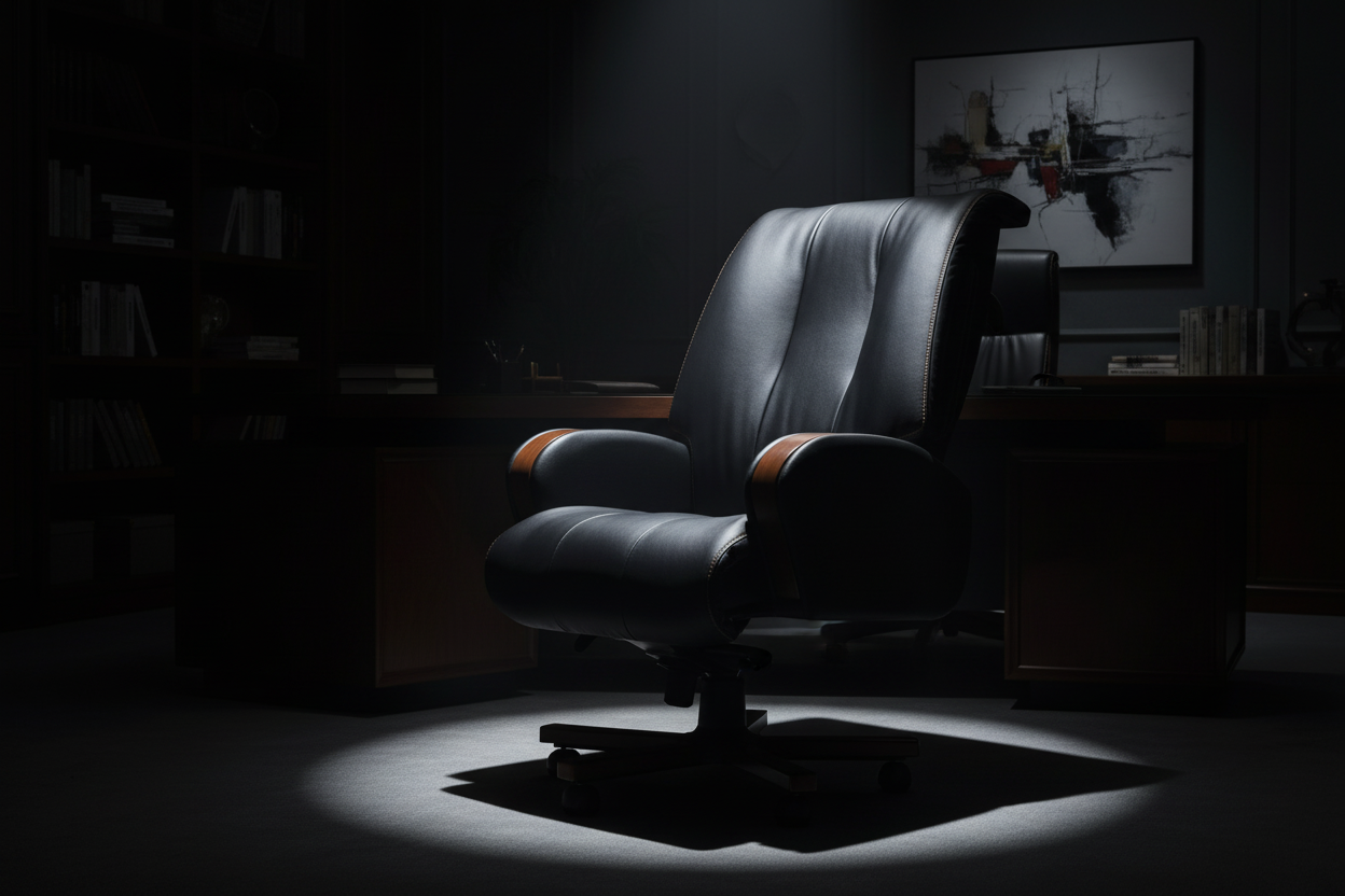 CEO Bugatti - драматично осветление в луксозен офис