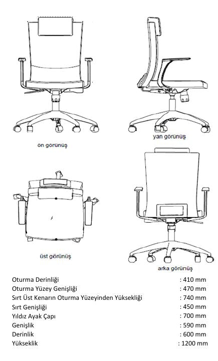 Chaise DORE C – vue 7