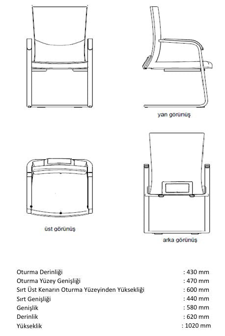 Chaise DORE C – vue 8