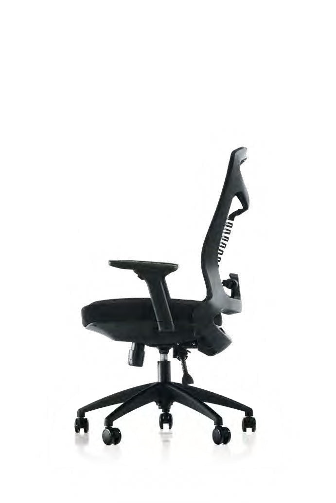 Sedia Ferra PA – modello 100 PA, vista laterale