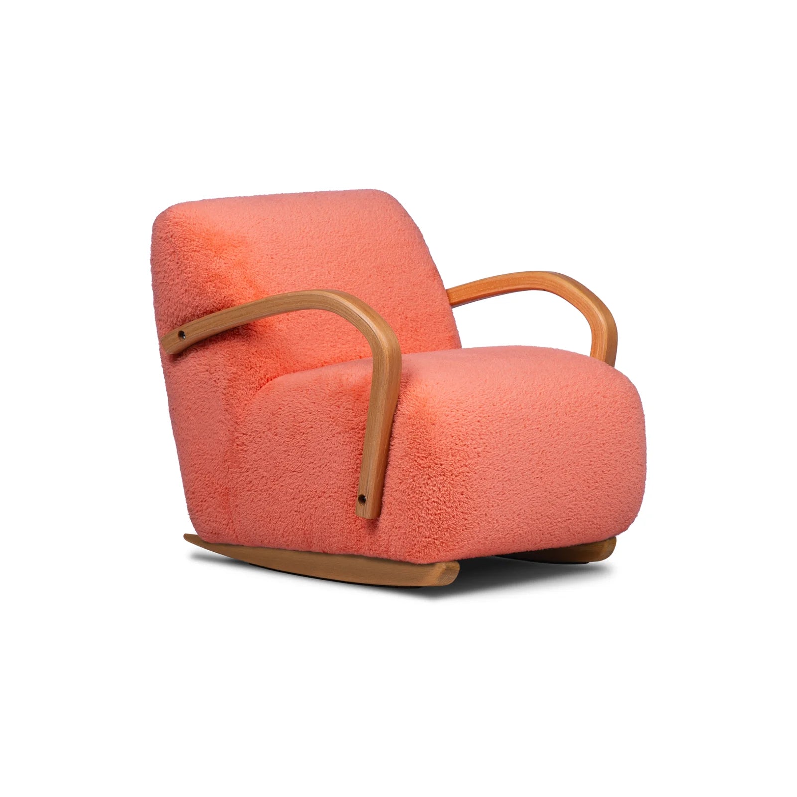 SOHO Shake - Люлеещо се детско столче с дървени дръжки