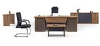 Parga executive office set - Milano anthracite