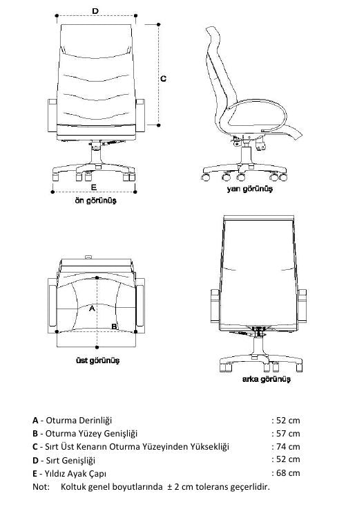 Stuhl STYLE C – Ansicht 3